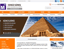 Tablet Screenshot of cengizgunes.com